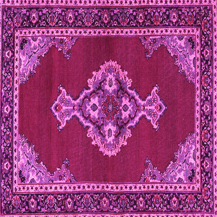 Square Persian Pink Traditional Rug, tr4234pnk