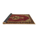 Sideview of Persian Brown Traditional Rug, tr4234brn