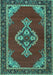 Persian Turquoise Traditional Rug, tr4234turq