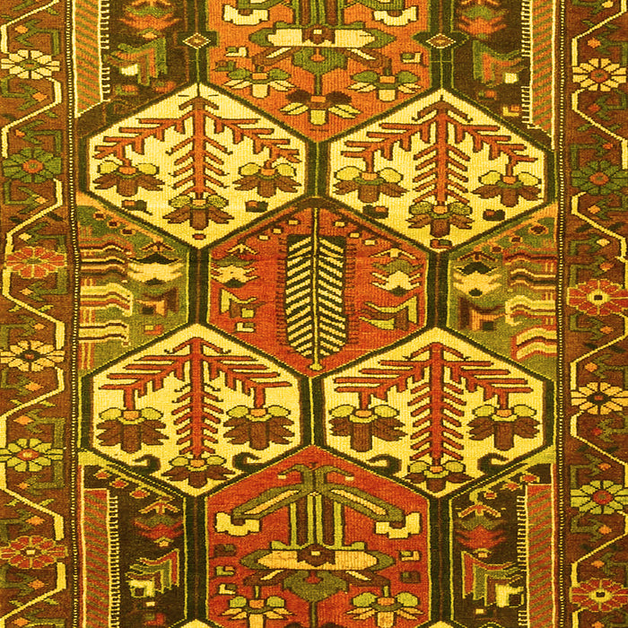 Persian Yellow Traditional Rug, tr4235yw