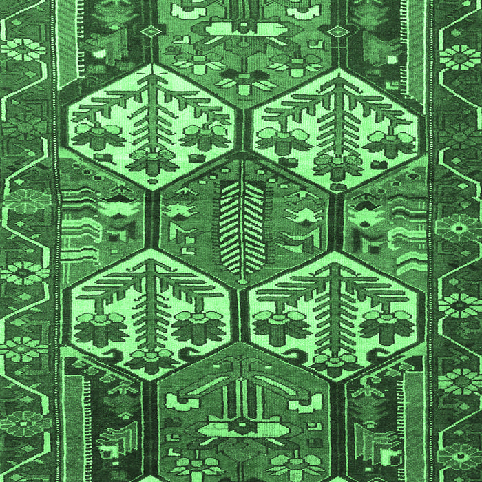 Persian Emerald Green Traditional Rug, tr4235emgrn