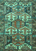 Persian Turquoise Traditional Rug, tr4235turq