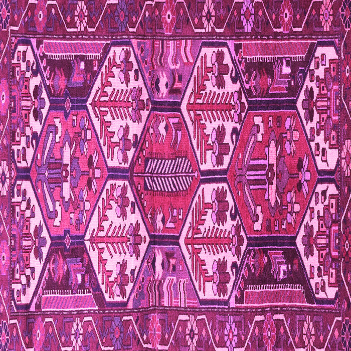 Square Persian Pink Traditional Rug, tr4235pnk