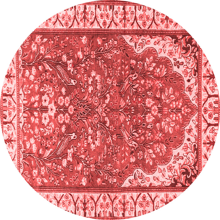 Animal Red Traditional Rug, tr4236red