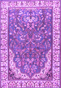 Animal Purple Traditional Rug, tr4236pur