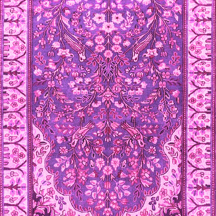 Machine Washable Animal Pink Traditional Rug, wshtr4236pnk
