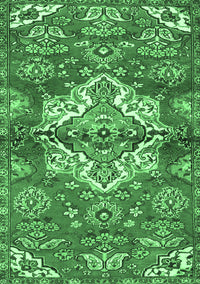 Persian Emerald Green Traditional Rug, tr4237emgrn