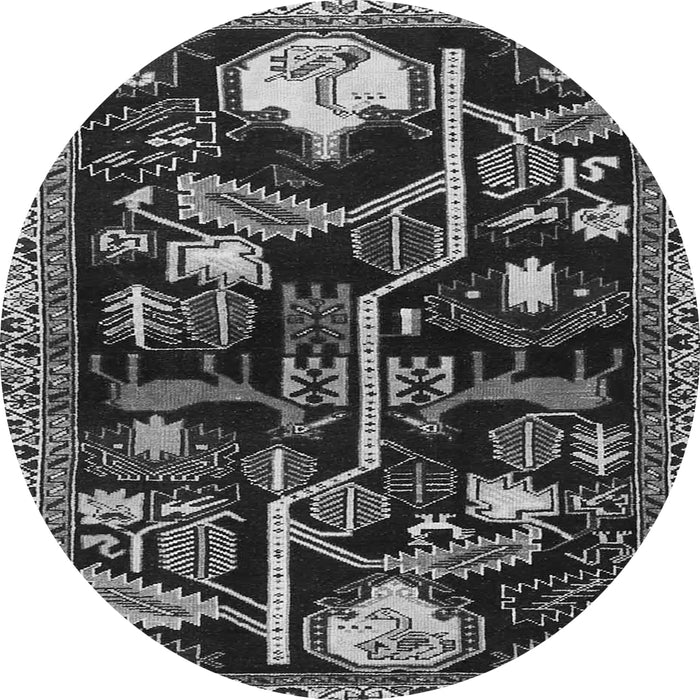 Machine Washable Animal Gray Traditional Rug, wshtr4238gry