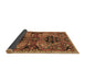 Sideview of Persian Brown Traditional Rug, tr4239brn