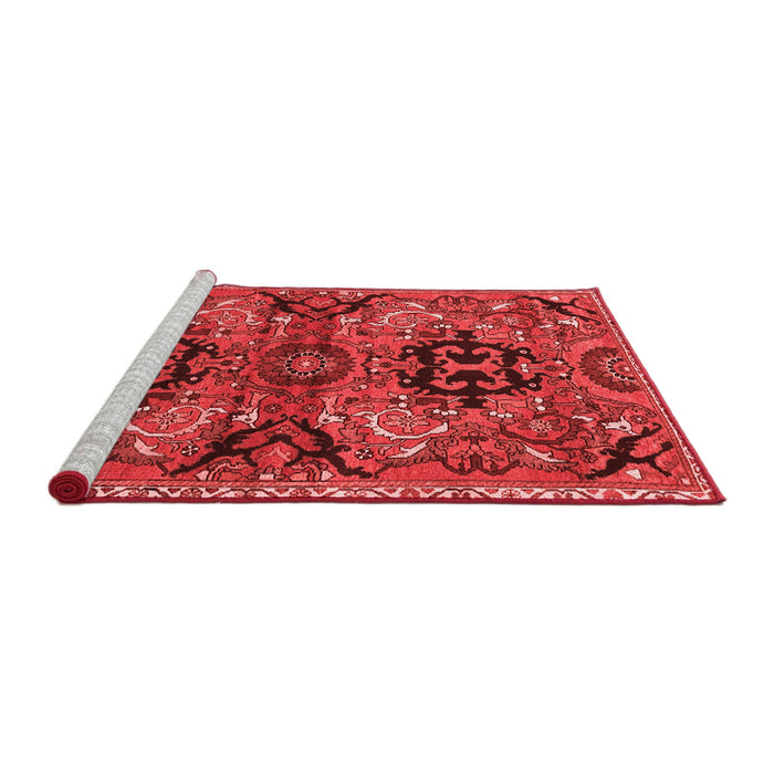 Traditional Red Washable Rugs