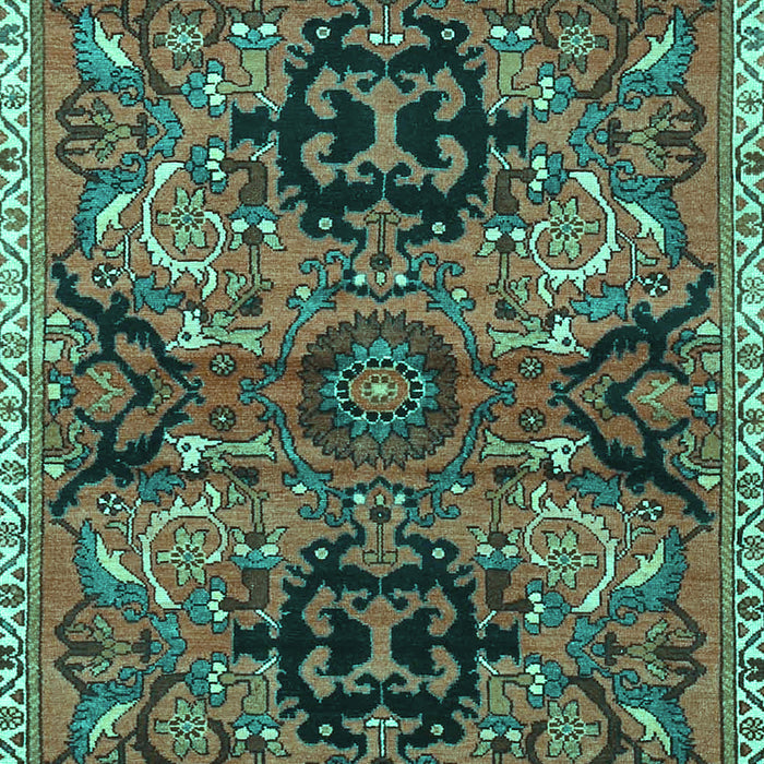 Persian Turquoise Traditional Rug, tr4239turq