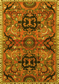 Persian Yellow Traditional Rug, tr4239yw