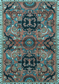 Persian Light Blue Traditional Rug, tr4239lblu