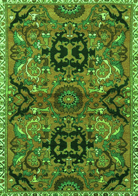 Persian Green Traditional Rug, tr4239grn