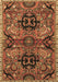 Persian Brown Traditional Rug, tr4239brn