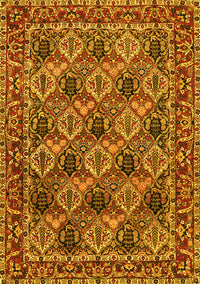 Persian Yellow Traditional Rug, tr423yw