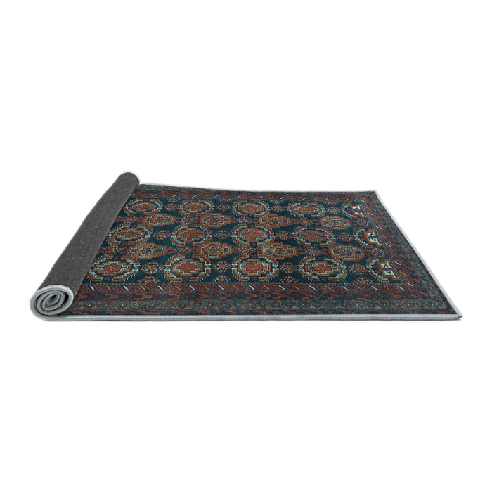 Sideview of Persian Light Blue Traditional Rug, tr4240lblu