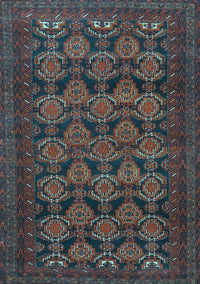Persian Light Blue Traditional Rug, tr4240lblu