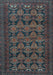 Persian Light Blue Traditional Rug, tr4240lblu