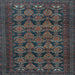 Square Persian Light Blue Traditional Rug, tr4240lblu