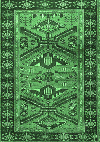 Persian Emerald Green Traditional Rug, tr4241emgrn