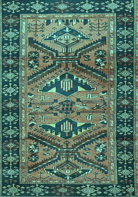 Persian Turquoise Traditional Rug, tr4241turq