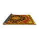 Sideview of Persian Yellow Traditional Rug, tr4242yw