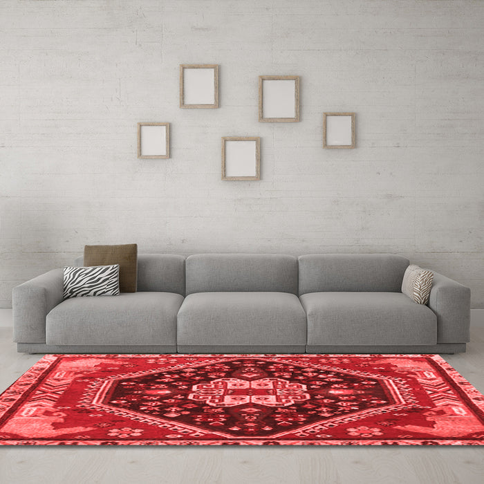 Traditional Red Washable Rugs