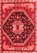 Persian Red Traditional Area Rugs