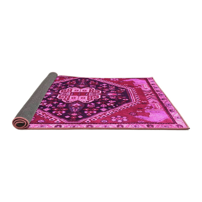 Sideview of Persian Pink Traditional Rug, tr4242pnk
