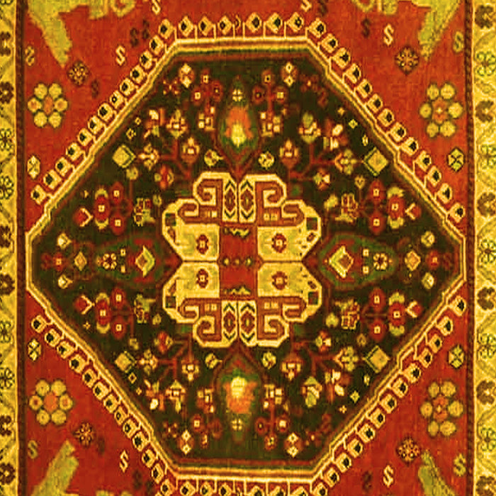 Persian Yellow Traditional Rug, tr4242yw