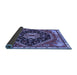 Sideview of Persian Blue Traditional Rug, tr4242blu