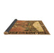 Sideview of Animal Brown Traditional Rug, tr4243brn