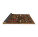 Sideview of Animal Brown Traditional Rug, tr4244brn