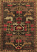 Animal Brown Traditional Rug, tr4244brn