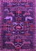 Animal Purple Traditional Rug, tr4244pur