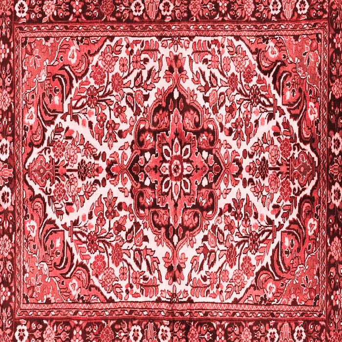 Machine Washable Persian Red Traditional Rug, wshtr4245red