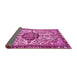 Sideview of Persian Pink Traditional Rug, tr4245pnk