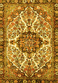 Persian Yellow Traditional Rug, tr4245yw