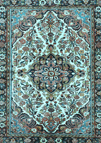 Persian Light Blue Traditional Rug, tr4245lblu