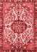 Persian Red Traditional Area Rugs