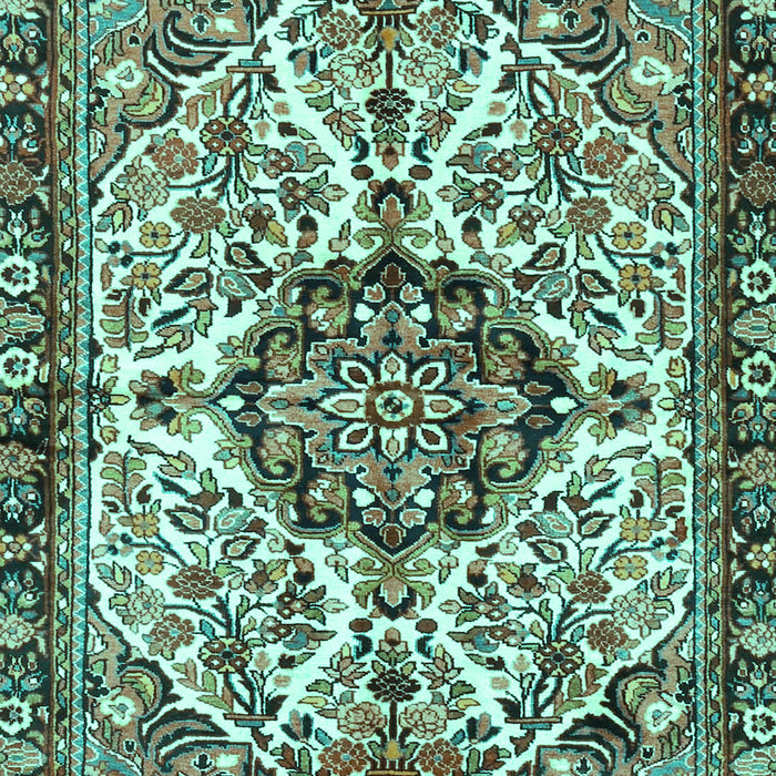 Persian Turquoise Traditional Rug, tr4245turq