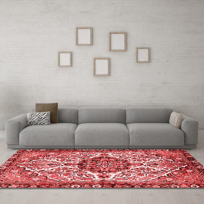 Traditional Red Washable Rugs