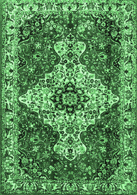 Persian Emerald Green Traditional Rug, tr4246emgrn