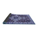 Sideview of Persian Blue Traditional Rug, tr4246blu