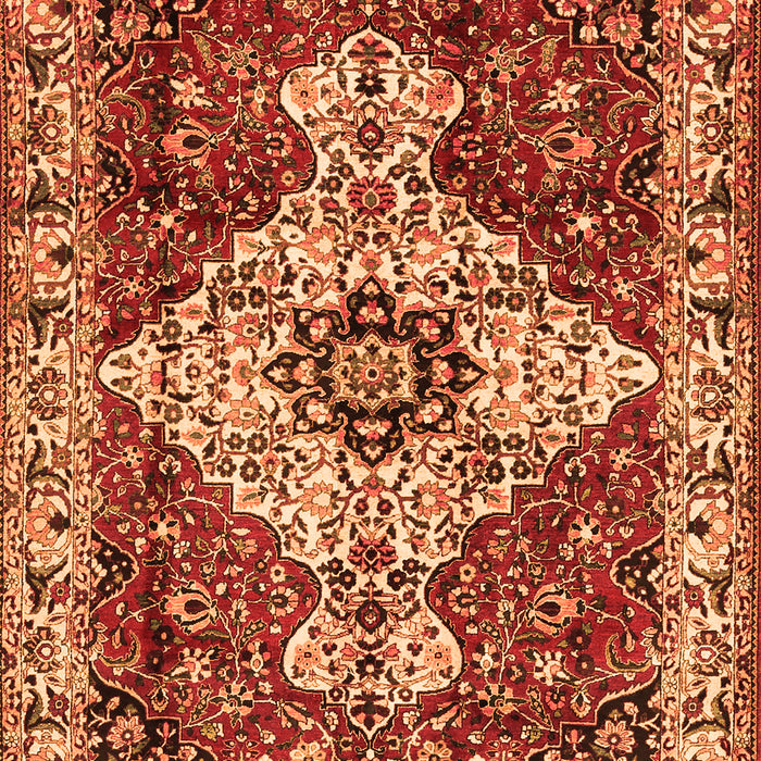 Persian Orange Traditional Rug, tr4246org