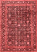 Persian Red Traditional Area Rugs