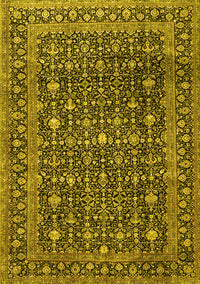 Persian Yellow Traditional Rug, tr4247yw