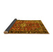 Sideview of Persian Yellow Traditional Rug, tr4248yw