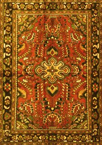 Persian Yellow Traditional Rug, tr4248yw